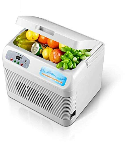 YADLCR Nevera Mini Congelador Frigorífico Pequeño 12V/24V/220V Refrigerador del automóvil para Coche Camión Camper Viaje 12L