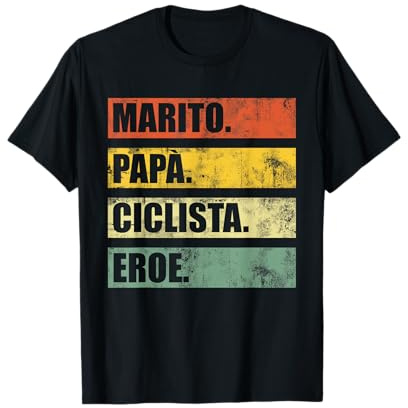 CICLISTA regalo marito papà padre ciclismo bicicletta 2021 Maglietta