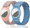 Dingfeiyu 2 Stück Wasserdicht für Airtag Armband kleinkinder Kinder Erwachsene Altere Menschen, Anti-Lost, Anti-Kratz-Schutz für die Positionierung des Bracelet für AirTag