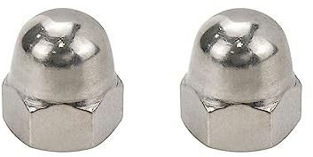 Dahszhi 2 Pcs 3/4-10 Acorn Hex Cap Nuts,Acorn Nuts 304 Stainless Steel Hex Nut