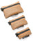 TACTICAL_GEEK Storage A5 EDC Aufbewahrungstaschen-Set, Mehrzweck-Haken und Schlaufen EDC Gadget-Tasche, Utility Kleine Werkzeugtasche, Trenner Taschenorganisator für den täglichen Gebrauch, Orange