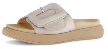 Gabor Damen Pantoletten, Frauen Slipper,Best Fitting,schluepfschuhe,slip-ons,backless slipper,mules,gartenschuhe,sommerschuhe,oak,44 EU / 9.5 UK