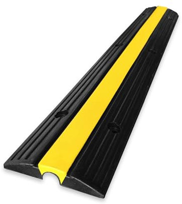 Floordirekt Ponte per cavi Vesuv – Ponte per cavi resistente alle intemperie attraversabile, leggero e accattivante, protezione per cavi ideale per attività commerciali, fiere e mostre (1 canale,