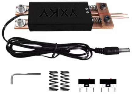 JOFUUM Mini Soldadora por Puntos con Gatillo Automático y Bolígrafo Integrado para Soldadura por Puntos 18650. Ideal para Equipos de Soldadura DIY.