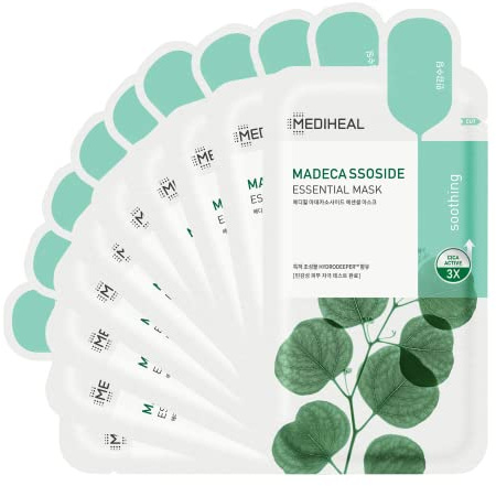 Mediheal Best Korean Sheet Mask - Madecassoside Essential Face Mask 10