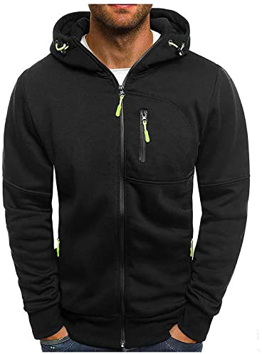 Sweat a Capuche Homme Zippé Veste Homme Pull Homme Hiver Sweat Zippé Homme Sweat a Capuche Sportswear Homme Gilet Homme Zippé