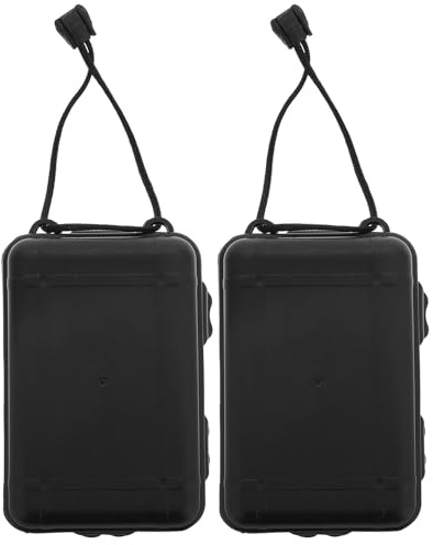 Sosoport 2 Cajas De Almacenamiento para Flechas De con Estuche para Puntas De Flecha Soporte Portátil para Puntas Contenedor para Estuche para