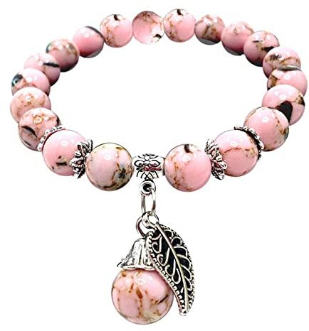 Generisch Breites elastisches Armband, Ringe, Damen, Armband, Armband, Armbänder mit Edelstahl, Paare, Armband, natürlich, Armband, Einheitsgröße, Bexon