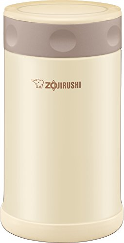 Zojirushi SW-FCE75CC Food Jar, 18-8 Steel, Cream