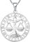 YL Silber Waage Halskette-925 Sterling Silber Horoskop Sternzeichen 12 Konstellation Anhänger Halskette für Damen