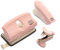 Vaessen Creative 1618-103 Schreibtisch Set, Babyrosa, 5 Stück, Ideal für das Büro, den Bastelraum oder die Schule, Light pink, One size