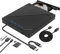 7 in 1 External Blu-ray Drive, New BD External Blu Ray Drive USB 3.0 & Type-C BD/CD/DVD +/-Rw Reader Player, 3D Blu Ray Burner Writer, Slim Optical Bluray Drive for Laptop Mac OS Windows XP/7/8/10/11