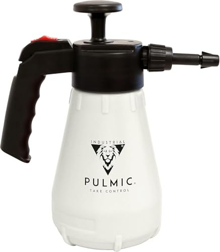 Pulmic Industrial 2000 VITON - Pulverizador Hidráulico De Presión Previa para Aplicación de ácidos y neutros. con válvula de Seguridad y Capacidad de 1,5 litros.
