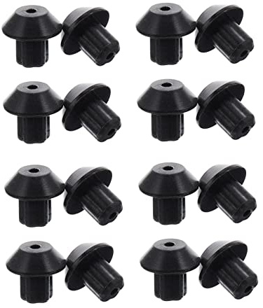 HOLIDYOYO 48 pièces Caoutchouc pour Cuisinière Compatible Antidérapants et Protection pour Brûleur de Gaz Accessoires pour Plaque de Cuisson