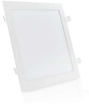 Placa LED 25W 2040Lm 2700ºK Cuadrada 40.000H [HO-RDP-25W-WW] | Greenice