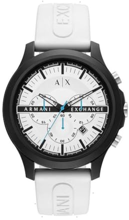 Armani Exchange men's quartz chronograph with bracelet Hampton AX2435