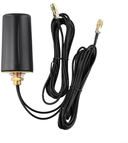 HomeVortex Antenne mobile extérieure à large bande 5G 4G LTE, antenne mâle étanche à montage mural, pour câble de connecteur