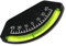Easy Mounting Marine Heel Angles Clinometer Monitors Boats Tilt Angles with Engraves Hand Paint Number Size