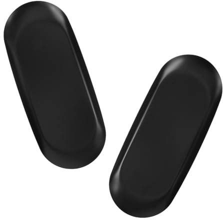 OFFSCH 2 Piezas Bandeja Ovalada de Acero Inoxidable para Joyería y Cosméticos Organizador Multifuncional para Baño y Tocador de Diseño Elegante y Fácil Limpieza Mediano