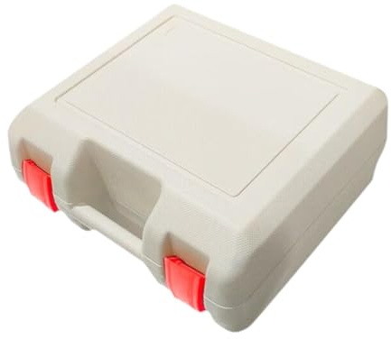 FewNvWa Camping Hard Case para Estufa Y Cuatro Cartuchos Caja Impermeable Portátil con Asa Bolsa Organizadora Multiuso Y Maletín Resistente Adecuada para Camp, Blanco