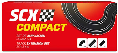 Scalextric – Accesorios y Extensiones Circuitos de Carreras Compact Escala 1:43 (Set Ampliación de Circuito de Carreras)