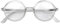 LONDON MOLE EYEWEAR | Artist Reading Glasses | Cool Readers | Mens Womens Unisex | Transparent | + 1.5