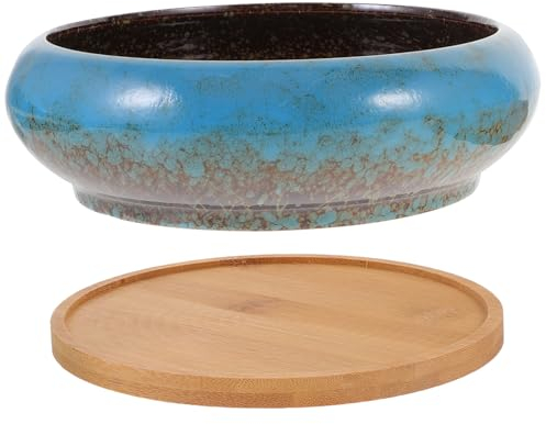 BESPORTBLE Terracotta Plant Pots Outdoor Ceramic Flowerpot Succulent Planter Pots Small Ceramic Planter Bonsai