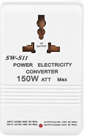 LANTRO JS Reiseadapter Weltweit, Steckdosenadapter Spannungswandler 110V auf 220V, Reise Gadgets Anwendbare elektrische Geräte weniger als 75W, Reisestecker for USA Japan Thailand Mexiko China