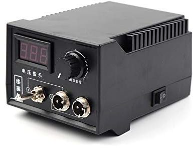 TaNeHaKi Brandmalstation für Holz Pyrography Machine Brandmalerei Set Brandmalmaschine Brandmalkolben für Holz Set Brandmalgeräte Brennkolben Set für Holz Leder 60W