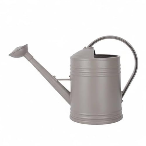 predolo Annaffiatoio a Becco Allungato Anti-Schizzo, Annaffiatoio in Plastica Beccuccio Lungo Leggero, Annaffiatoios Piante per Balcone, Caffè, 4L
