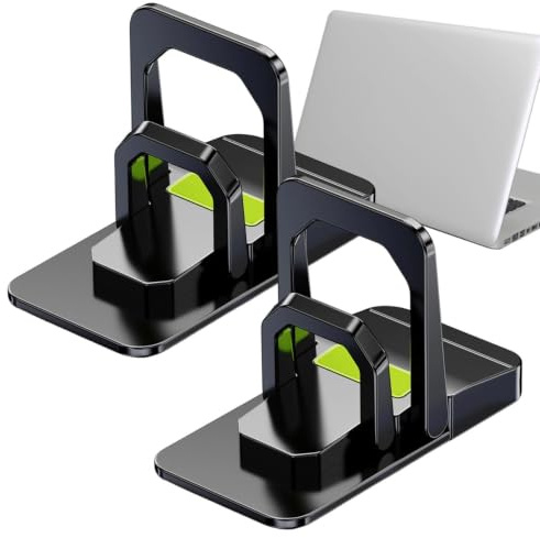 Tangentbordsstativ för skrivbord 2 delar justerbar hopfällbar lutning | Bärbara datorfötter för skrivbord för Studier Laptop Kontorsarbete Skrivande Utomhus Resa