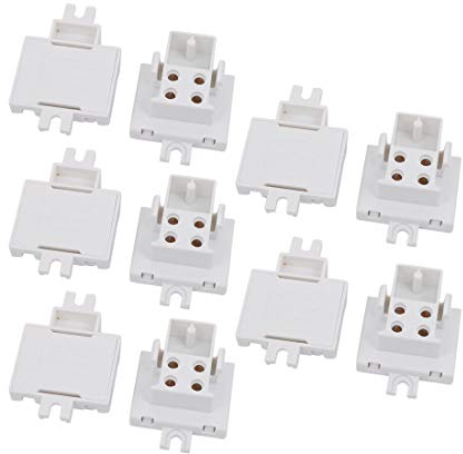 10 Stück G10Q-F34D AC 500 V 2 A Sockel Lampenfassung Lampenfassung Halterung Leuchtstoffröhre
