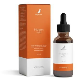 dogsome Magen Liquid | Gras und Kotfresser Tropfen | für den Magen vom Hund | Magenprobleme beim Hund | Verdauung | von Tierärzten entwickelt