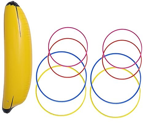Supvox 1 Satz Brautparty-Spieldekor Ballonpumpe Riese Auto aufblasbarer Pool Aquarium aufblasbares sommerspielzeug aufblasbare Bananenstützen Schwimmbad-Bananenspielzeug Plastik