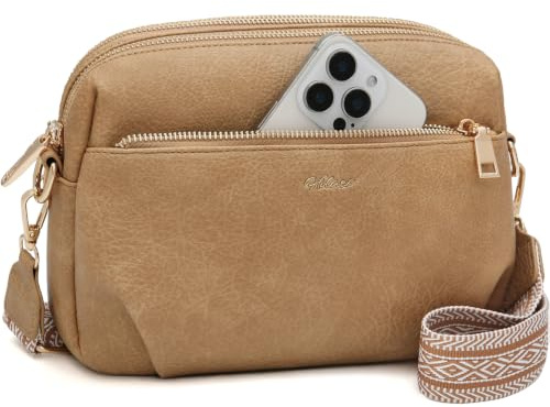 HILAEX Crossbody Bags for Women RFID Blocking & Anti-Theft Function