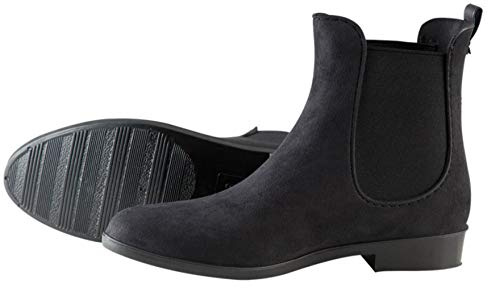 PFIFF Damen Tinge Reitstiefelette Stiefelette, schwarz, 40