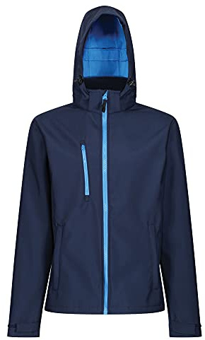 Regatta Professional mäns Venturer 3 lager utskrivbar softshelljacka med huva