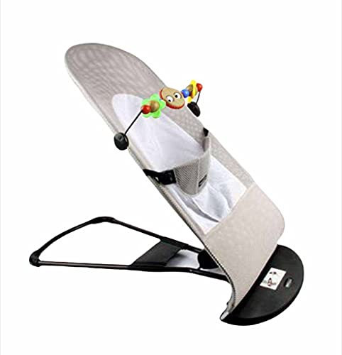 GalPat Baby Hamaca Bebé Plegable + Arco de Juegos - Balanceo Natural - Ergonómica - Tejido Transpirable Suave y Antialérgico - 3 Posiciones
