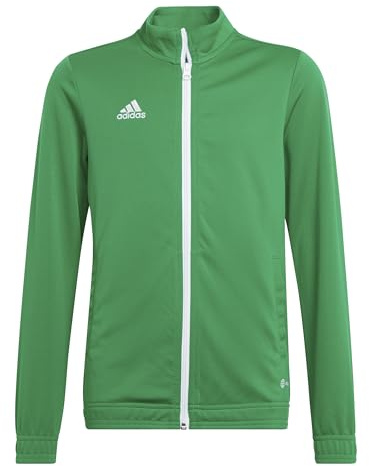 adidas Mixte enfant Entrada 22 Track Jacket, team green/white, 13-14 Years