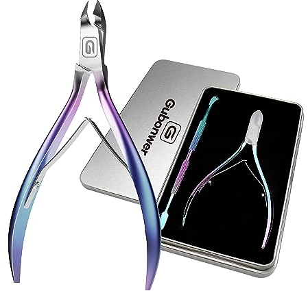 Nagelhautzange - Hochwertige Hautschere & Nagelhautentferner für Präzises Schneiden und Entfernen von Nagelhaut an Finger und Zehen - Nagelhautschneider und nagelhautschieber-nagelhautschere