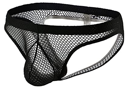 Mäns sport sträng tanga sexig spets underkläder erotiska underkläder stringtrosor män t-back hombre stringtrosor med utbuktning trosor män andas erotiska suspensorium kalsonger, svart, XL