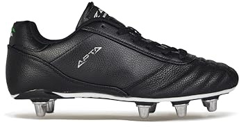 APTA Rugby Check Rug - Chaussures de Rugby en Cuir de Veau et Kangourou, Performance et Confort maximums - Taille 45,5