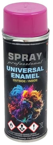 VE-INDUSTRIES Spray de peinture selon RAL - 400 ml - Peinture colorée pour bois, métal (violet irika - RAL4003)