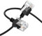 Thzzhnno Cavo Ultra Sottile Ethernet RJ45 Cat6A 1M, Cavo Sottile LAN Ethernet, Cavo di rete UTP Cat6 ad Alta Velocità 10Gbps 550 MHz, Cavi patch Cat 6 per Router, Modem, Xbox, laptop, Server