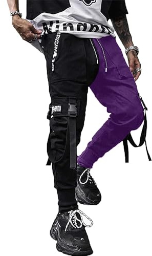 XYXIONGMAO joggingbyxor för män Techwear Hip Hop harembyxor streetwear taktiska träningsbyxor