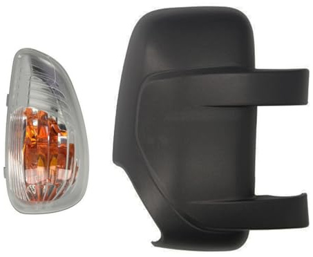 Copertura per specchio + indicatore di direzione destro compatibile con Renault Master III, Opel Movano B, Nissan NV400, Vauxhall Movano Mk2 2010+ Capienza per specchio esterno + indicatore di