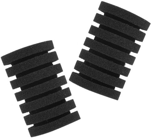 HOMSFOU 2 Filtros de Esponja para Acuario 2 Piezas, Prefiltro de Repuesto para Peceras, Esponja Filtrante Duradera Compatible Modelos 2831/2830/pk002, Material Estable para Agua Dulce