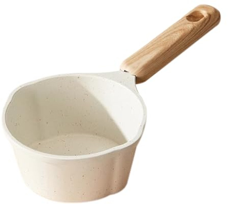 Cazo para hervir la leche – 250 ml cacerola antiadherente | Hervidor de leche, para sopas, salsas, té, café, cereales, agua, chocolate, mantequilla, cocina, hogar y