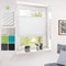 Deswell Plissee ohne Bohren Klemmfix Weiß B55 x H100 cm Plisseerollo Sonnenschutz und Sichtschutz Jalousien Easyfix Plissees Lichtdurchlässig Rollo für Fenster & Tür