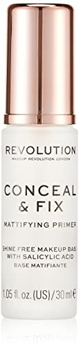 Makeup Revolution, Abdecken & Fixieren, Mattierend, Grundierung, 30ml